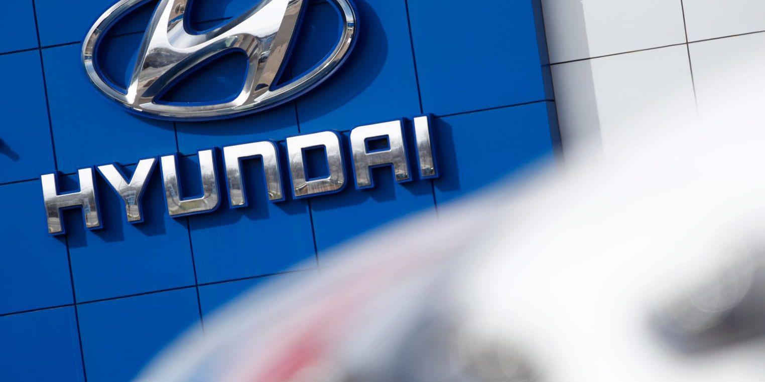 Den amerikanska trafiksäkerhetsmyndigheten ska utreda fordon från biltillverkarna Hyundai och Kia. Arkivbild.