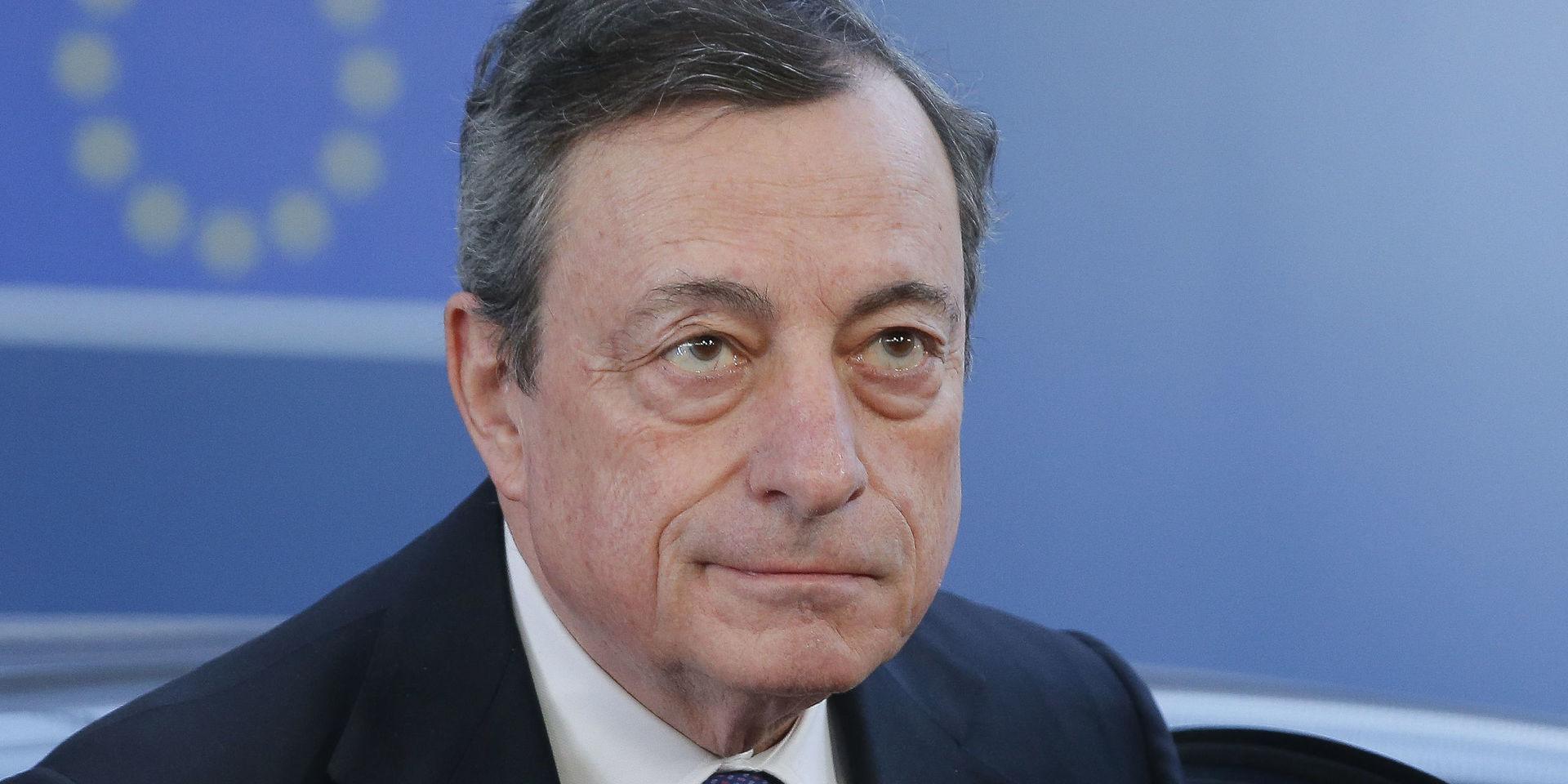 Mario Draghi, 72, ska efter åtta år på posten lämna sitt uppdrag som ECB-chef i slutet av oktober. 