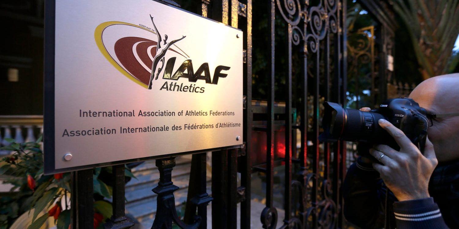 Internationella friidrottsförbundet (IAAF) har ännu inte öppnat dörren helt för ryska friidrottare. Arkivbild.