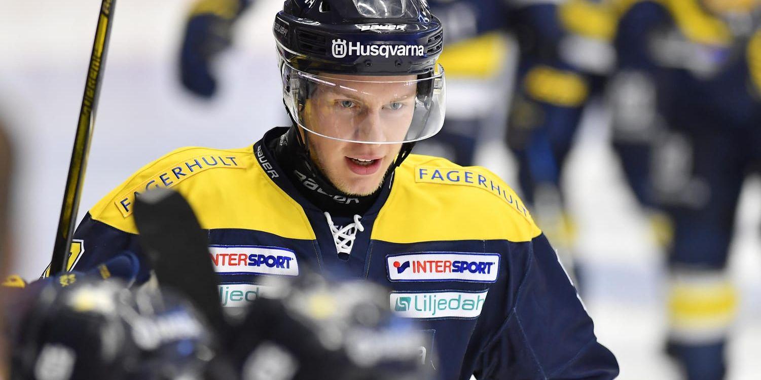 "Jag har haft lite medstuds", sade Victor Ejdsell efter sina två mål mot Frölunda.