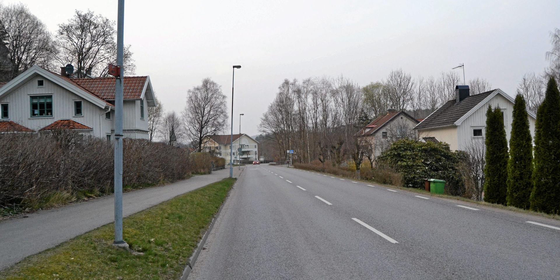 Lyckornavägen i Ljungskile ska skredsäkras från och med 8 april. Arkivbild. 