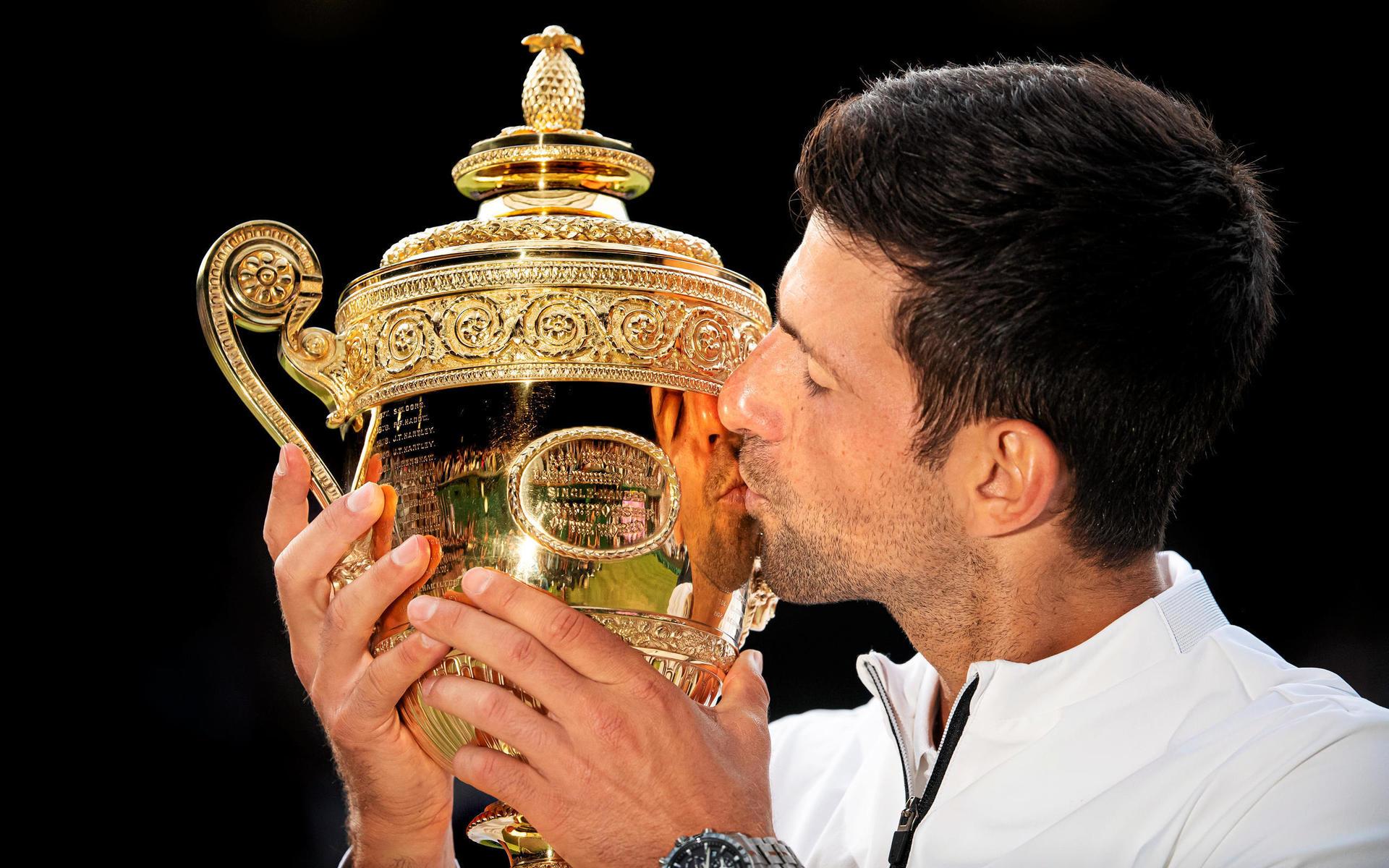 Novak Djokovic vann Wimbledon.