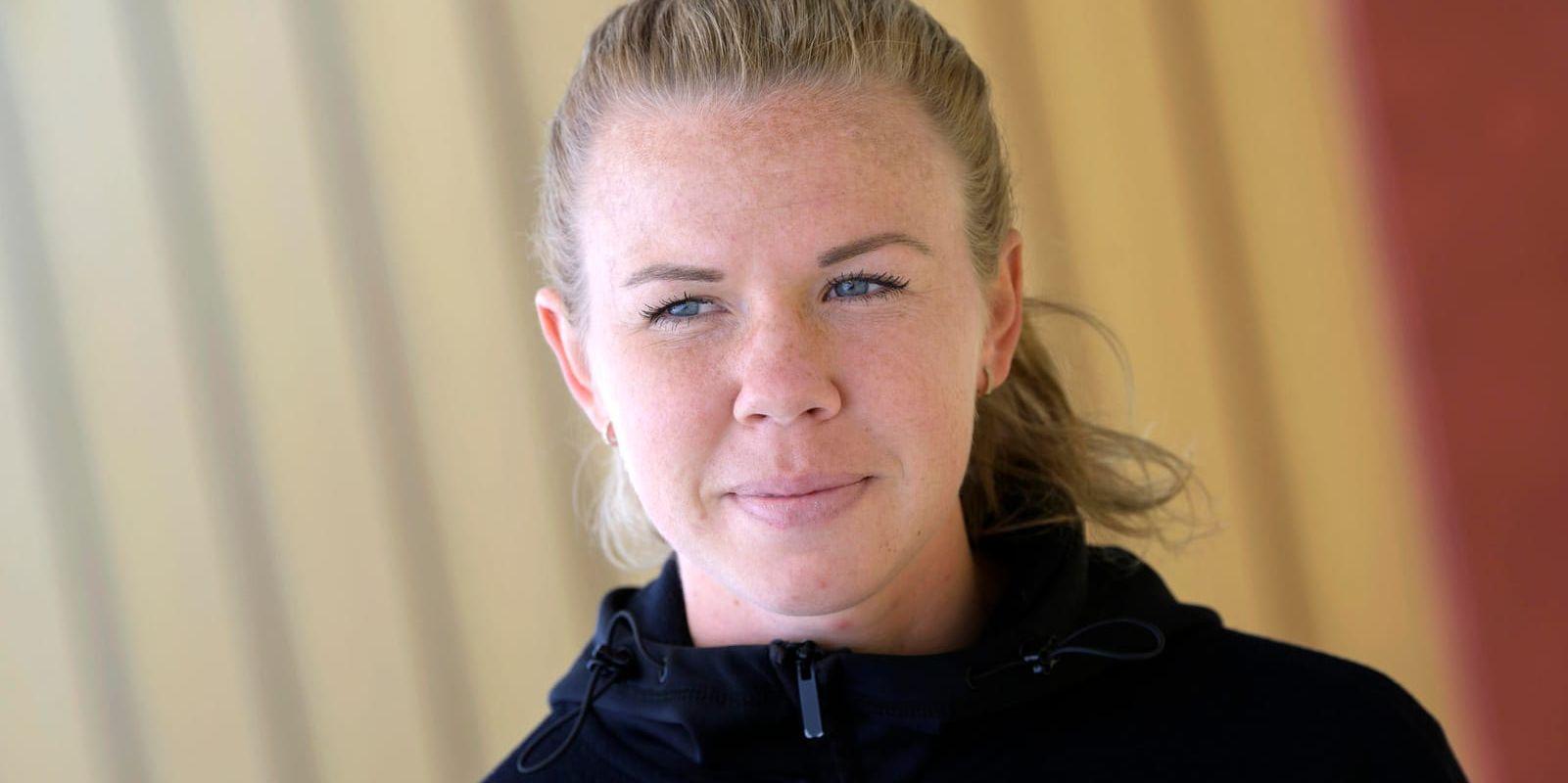Jessica Samuelsson, FC Rosengård, har inte stort hopp om att bli uttagen till VM. Arkivbild