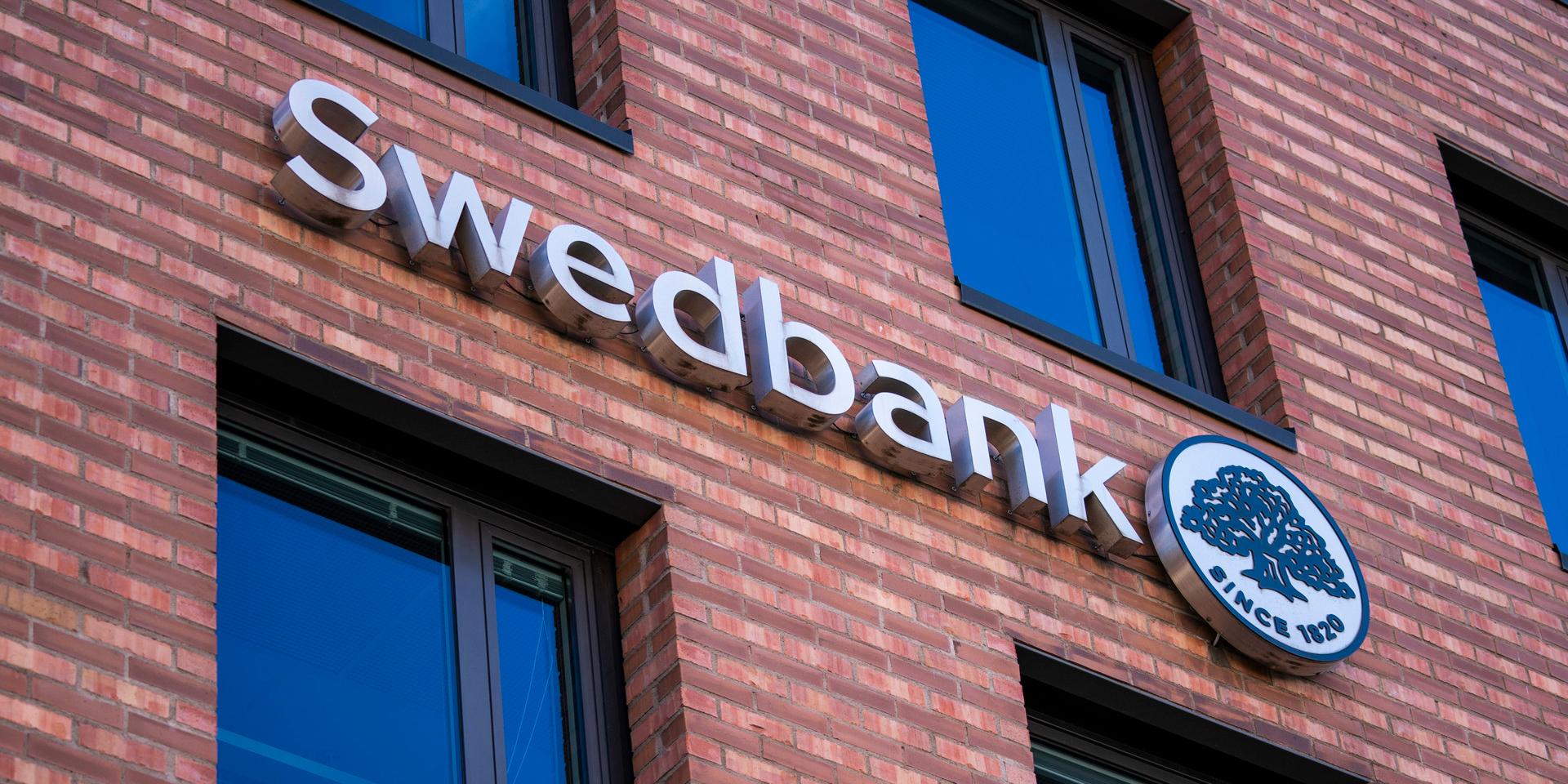 Flera kunder rapporterar fel hos Swedbank. 