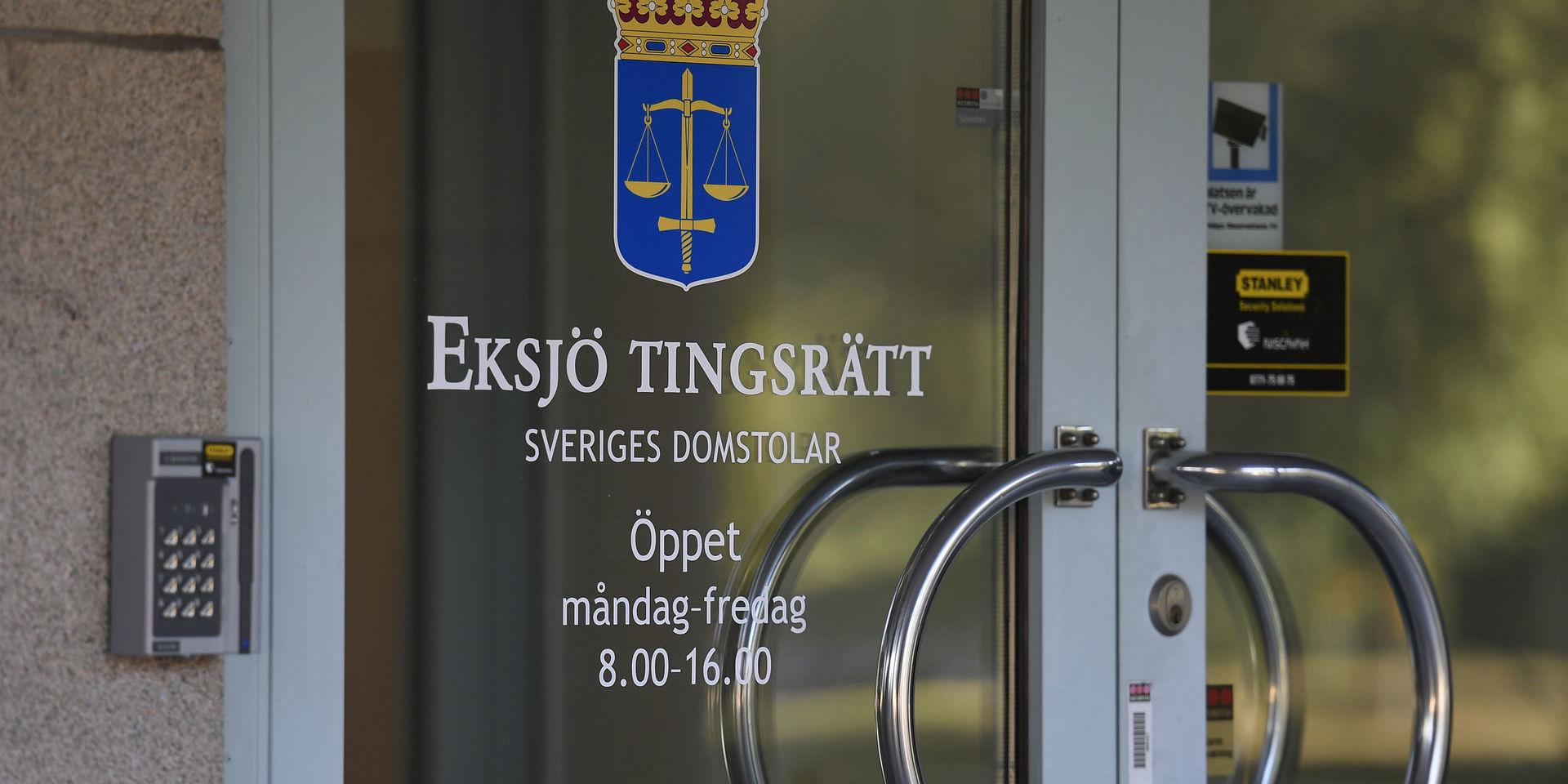 Ett par åtalas i Eksjö tingsrätt efter ett grovt rån utanför Tranås. Arkivbild.
