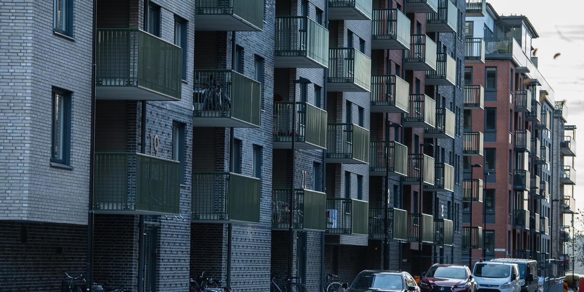 STOCKHOLM 20201105Fastighetsbolaget JM hör till dem som bygger bostadshus med ägarlägenheter. Här området Dalénum på Lidingö.Foto: Amir Nabizadeh / TT kod 12040