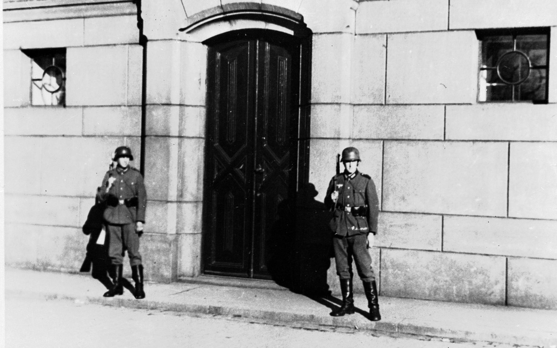 Angreppet den 9 april 1940. Tyskarna tar över Stortinget.