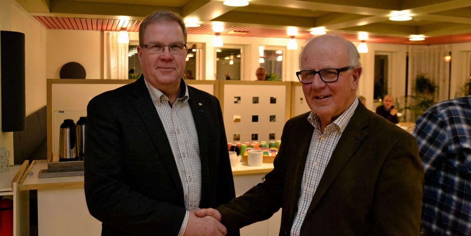 Efterträdaren. Stig Olsson, lokalpolitiker och bonde, tar över efter Nils Mellin som ordförande för LRFs kommungrupp.