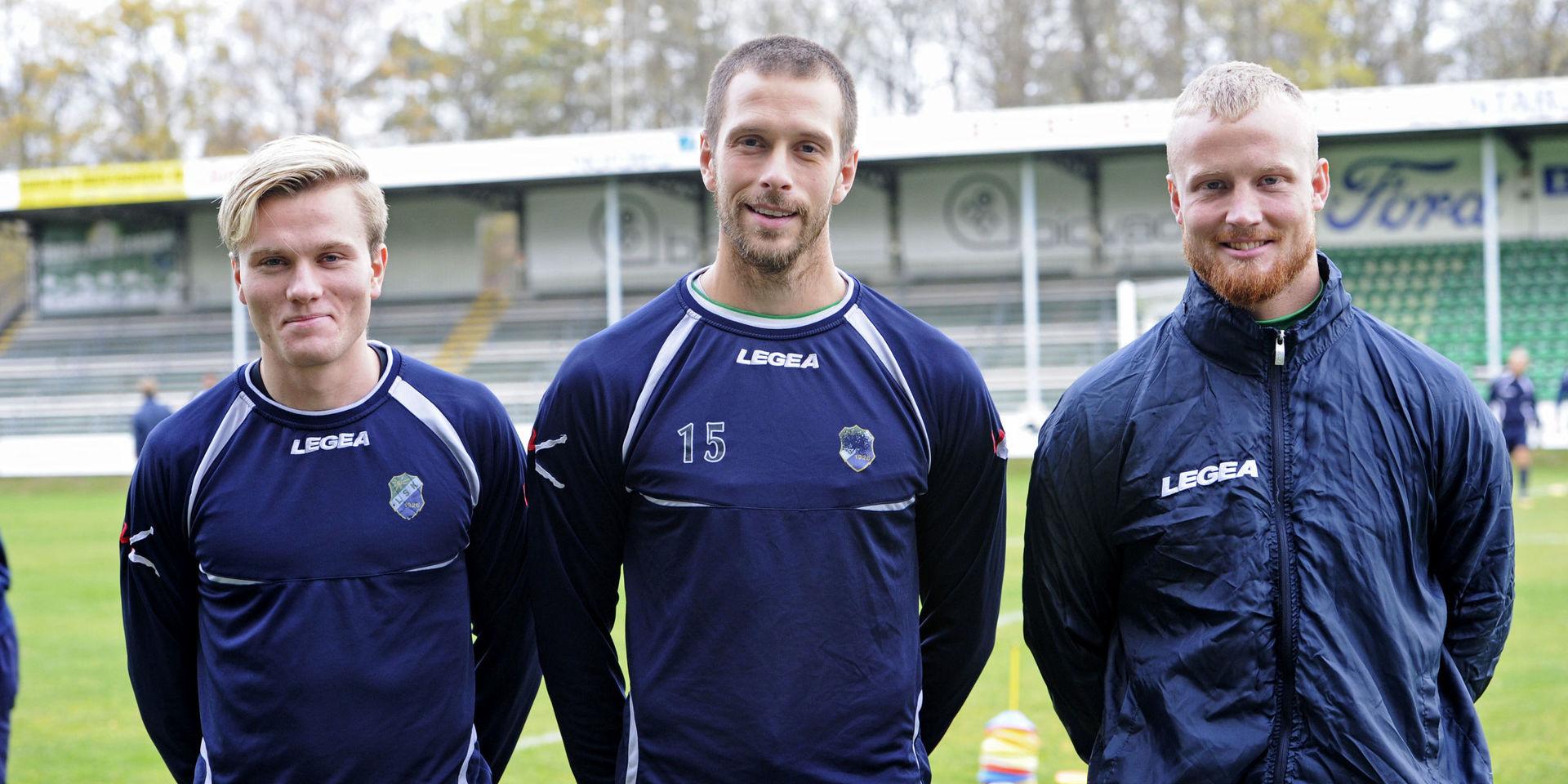 Trion i backlinjen, Anton Snibb, Alexander Mellqvist och Jonathan Gustafsson, är alla tre från Lilla Edet. 