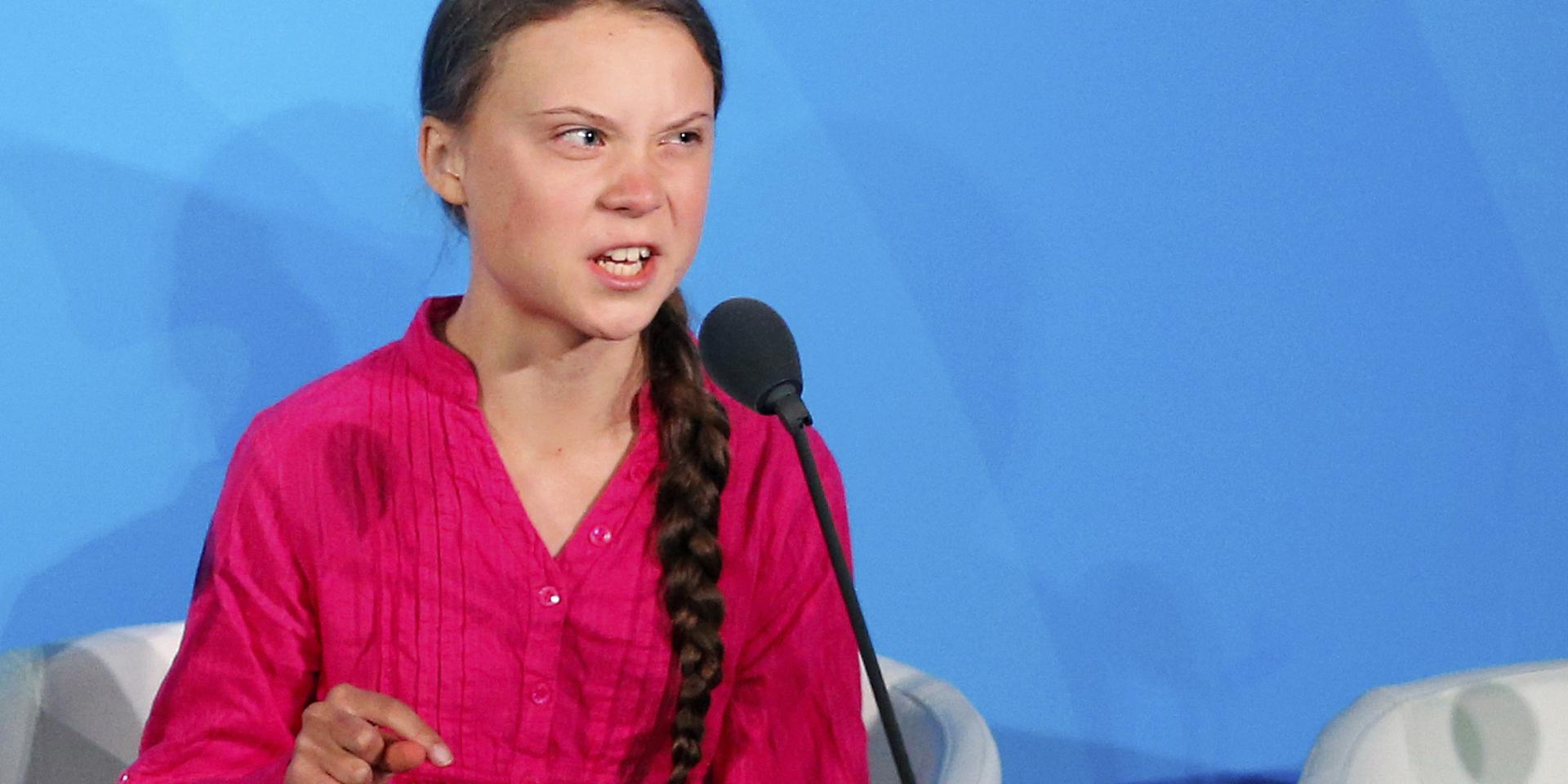 Greta Thunberg är inte imponerad av de svenska partiledarnas klimatengagemang. Arkivbild.