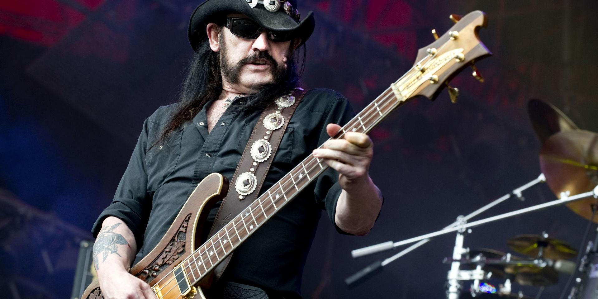 Ian 'Lemmy' Kilmister var frontman i Motörhead fram tills sin död 2015. Arkivbild.