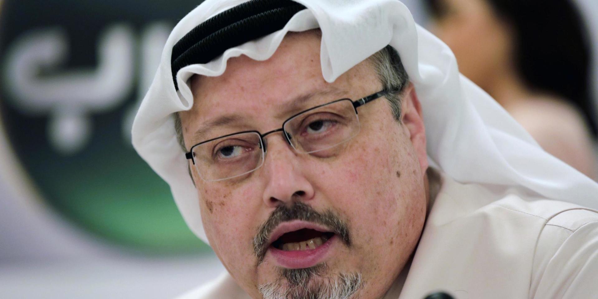 Den mördade saudiske journalisten Jamal Khashoggi. Arkivbild.