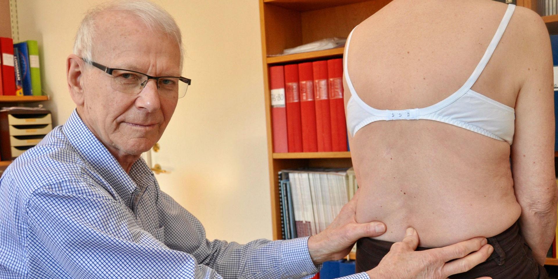 Som ortoped är Bergfinn Tveit specialist på ryggkirurgi, en verksamhet han byggde upp på sjukhuset i Uddevalla.