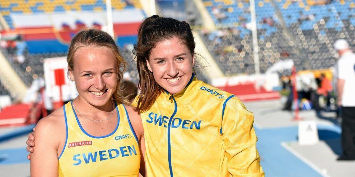 Lisa Gunnarsson och Klara Mattsson tog sig till final i Junior-VM i stavhopp.