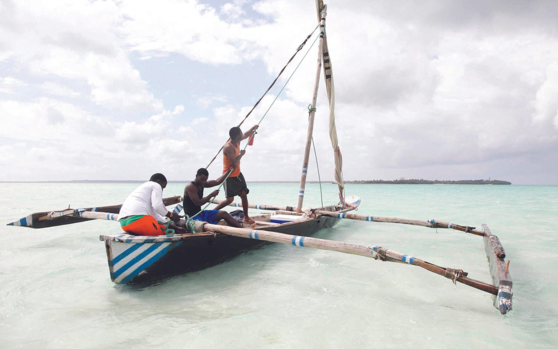 PICKNICK. Zanzibars turkosa vatten inbjuder till bad och snorkling. När tidvattnet medger kan man göra båtutflykt till en sandbank.
