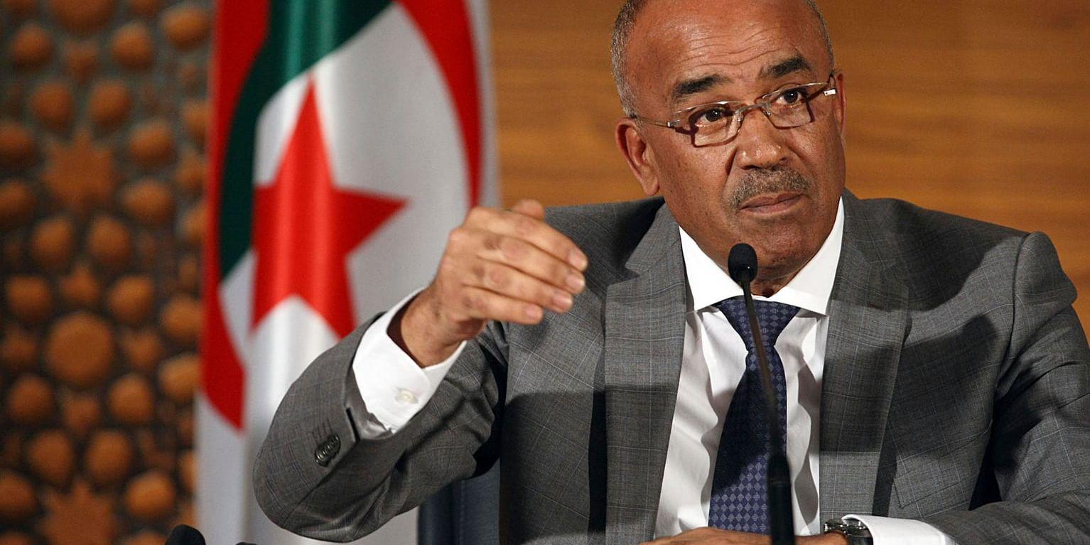 Algeriets nyligen tillsatta premiärminister sitter kvar på sin post i Algeriets övergångsregering. Arkivbild.