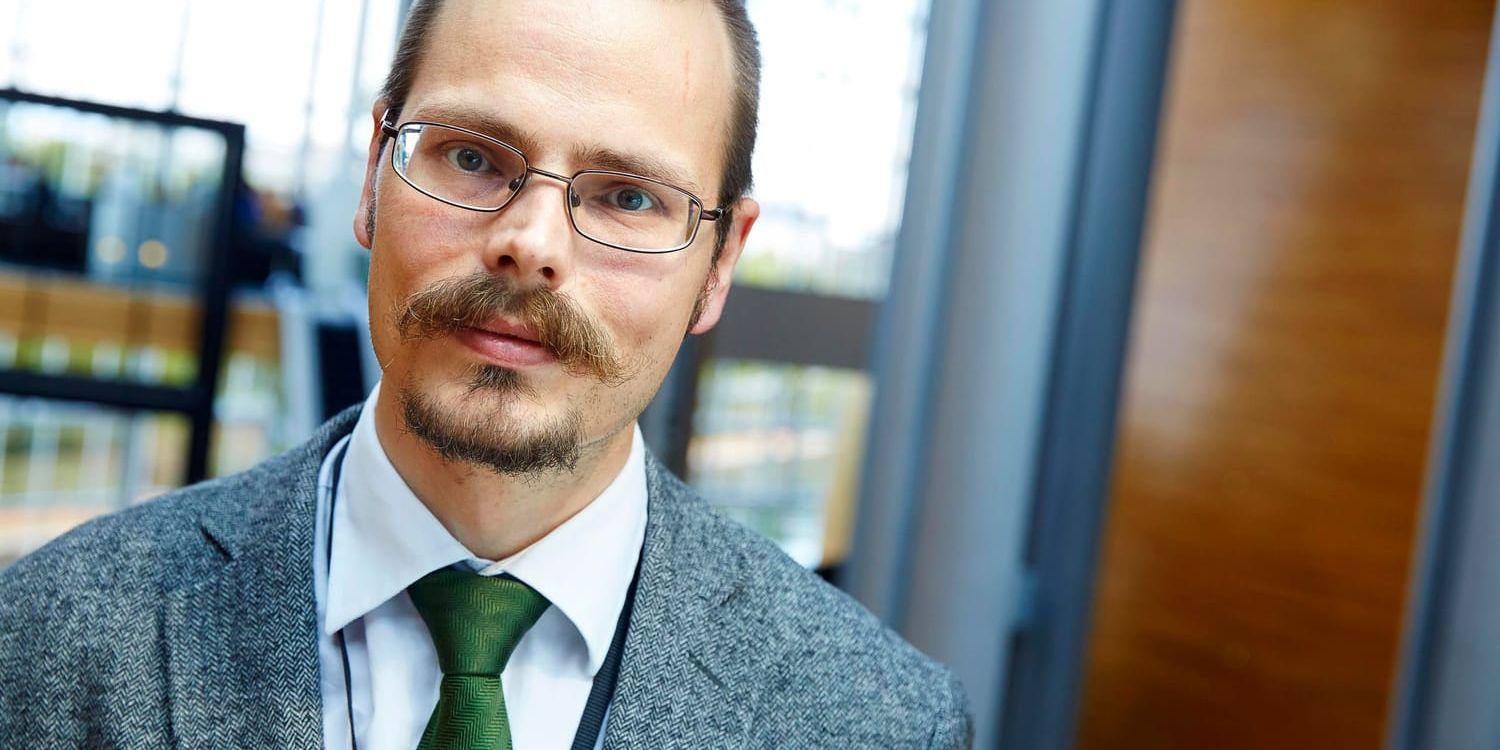 Svenske EU-parlamentsledamoten Max Andersson (MP). Arkivfoto.