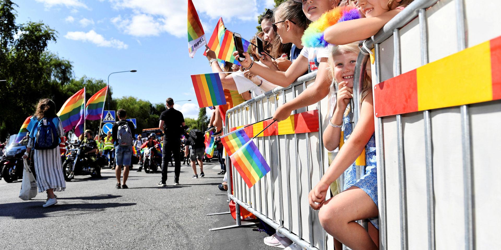 Unga människor borde inte gå i pridetåg eftersom pridefestivaler spär på könsosäkerheten, anser insändarskribenten Jan-Åke Karlsson.
