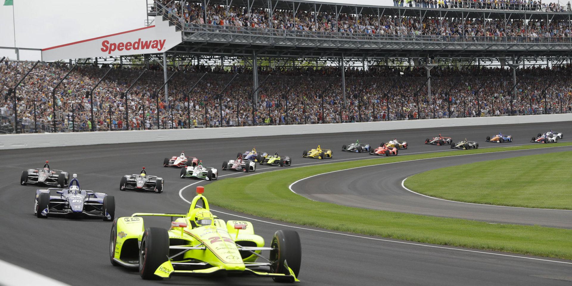 Indy 500 skjuts upp till augusti. Arkivbild.