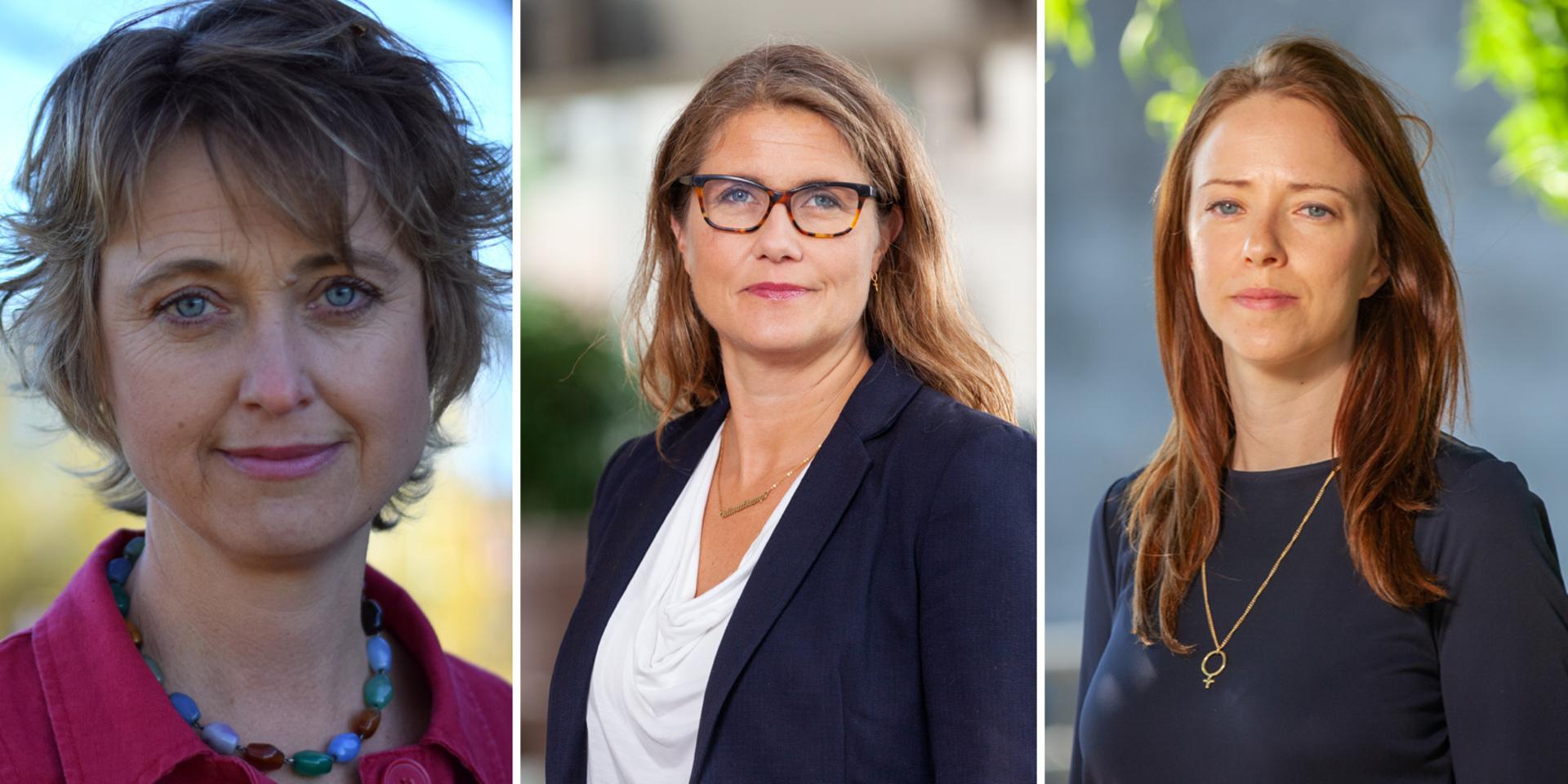 Ulrika Frick, Janine Alm Ericson och Åsa Lindhagen från MP skriver om att det måste till krafttag för att bekämpa sexhandeln.