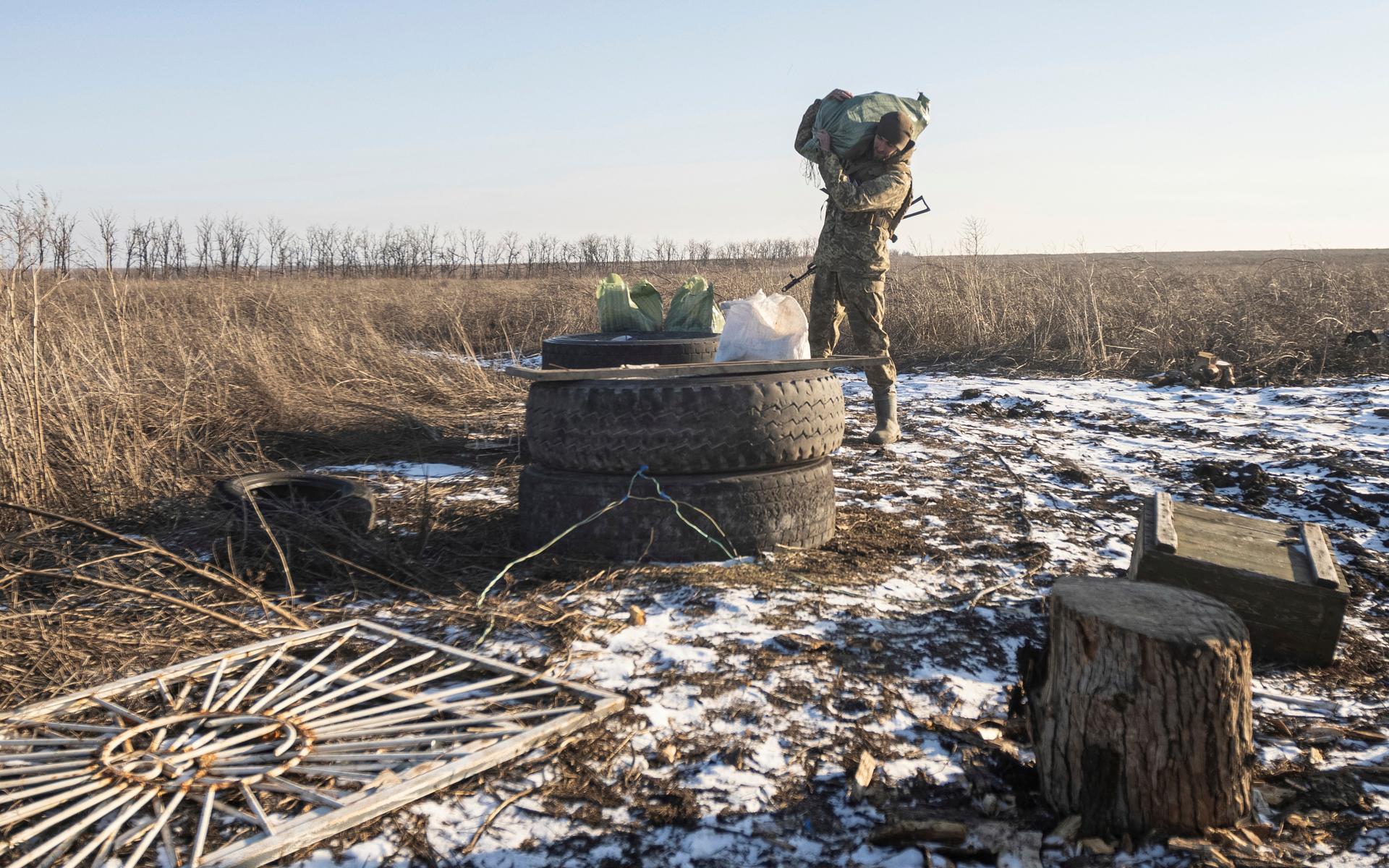 Ukraina har mottagit militär utrustning från USA. 