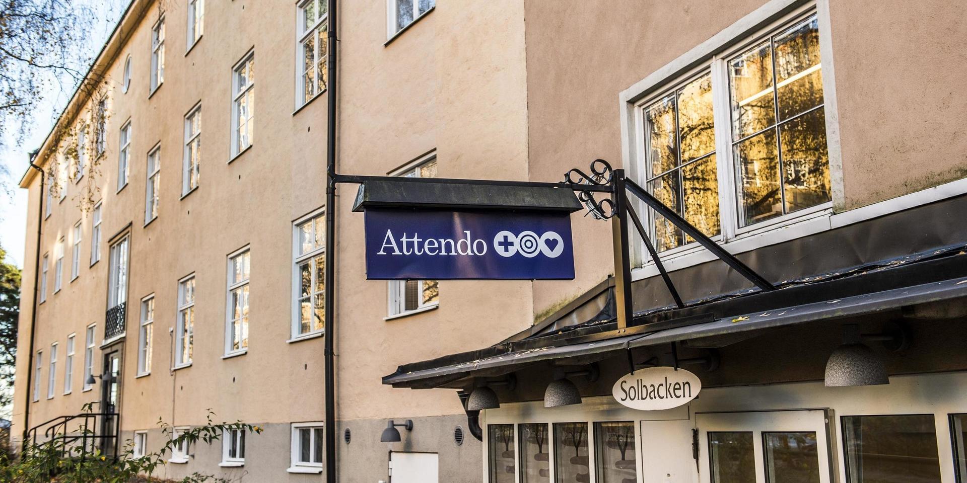 STOCKHOLM 20151111Attendo-boende på Stadshagsvägen 5Foto: Lars Pehrson / SvD / TT / Kod 30152** OUT DN, Dagens Industri (även arkiv)  **