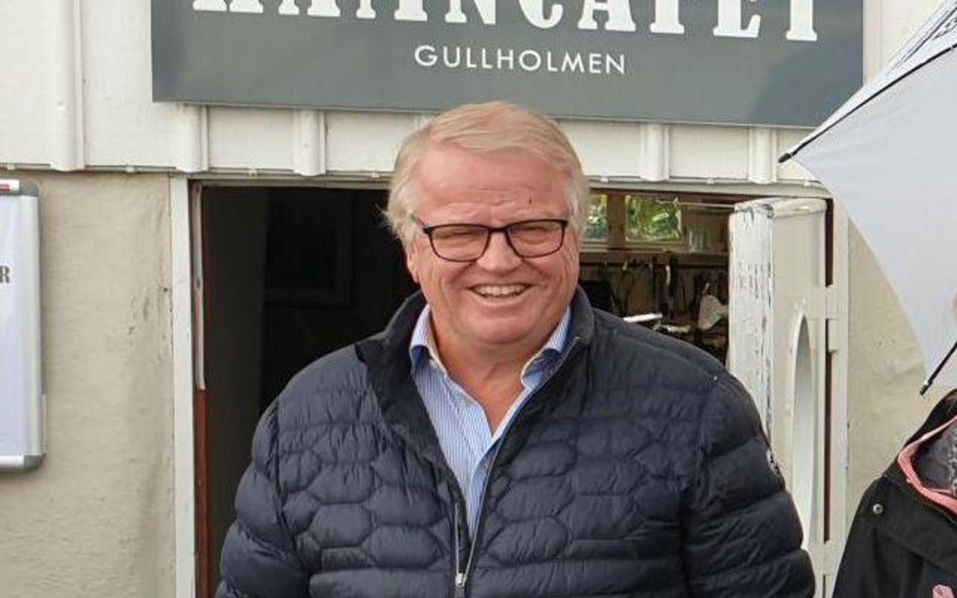 Göran Bengtsson, ordförande i samfällighetsföreningen vid Gullholmen. Foto privat