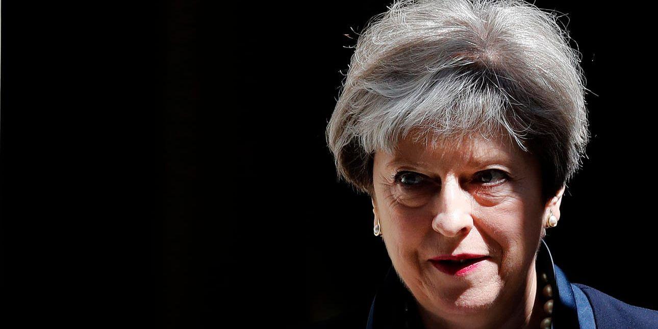 Premiärminister Theresa May vill förbättra arbetsklimatet i parlamentet och regeringen, efter avslöjanden om sextrakasserier. Arkivbild.