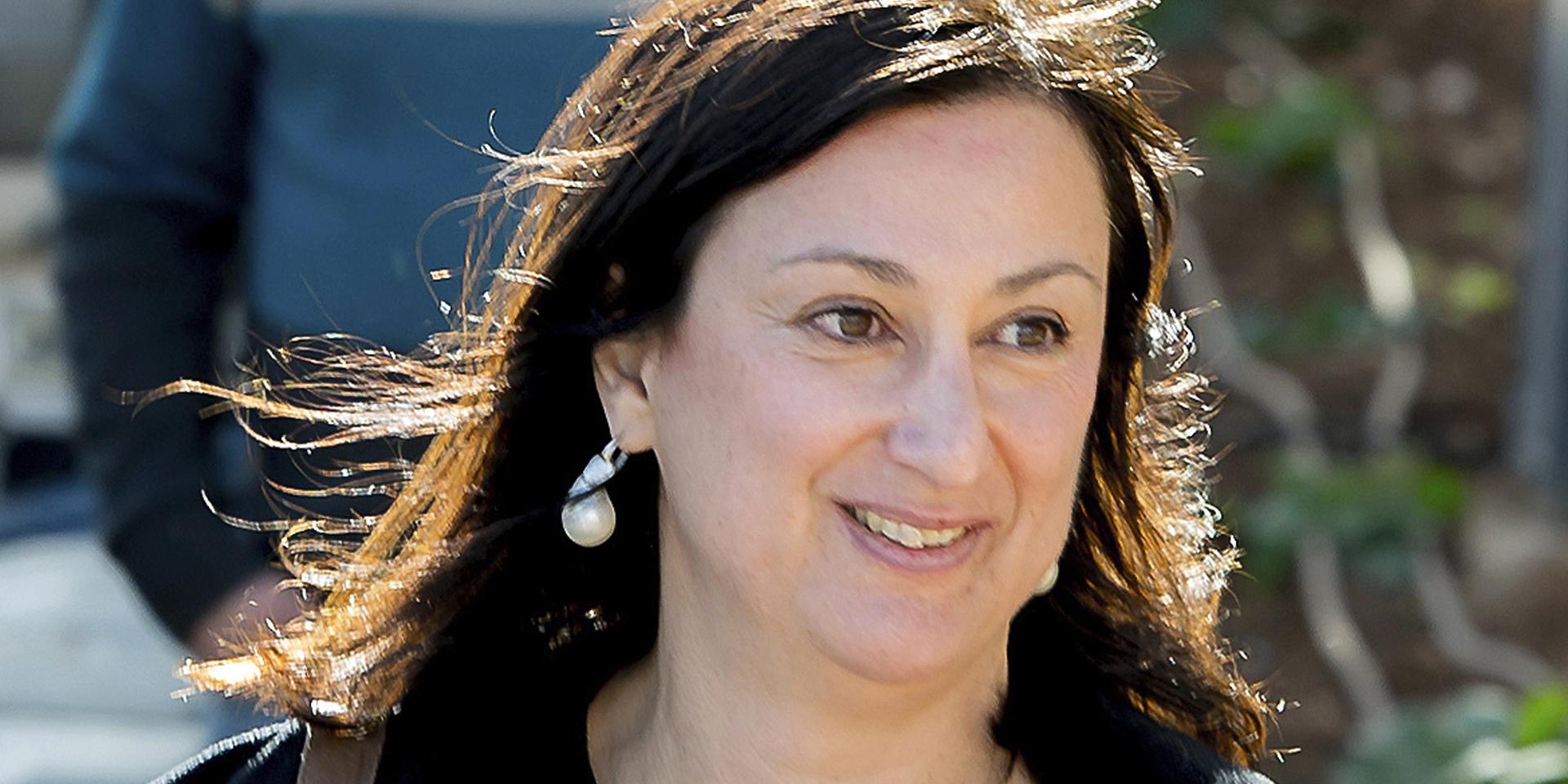 Mordet på den grävande journalisten Daphne Caruana Galizia på Malta kan vara på väg att lösas. Arkivbild