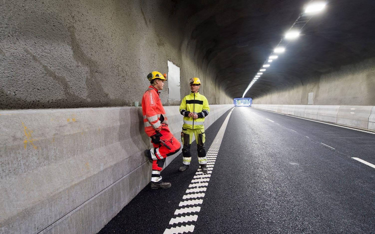 Tunnelrenoveringen. Bild: Lasse Edwartz