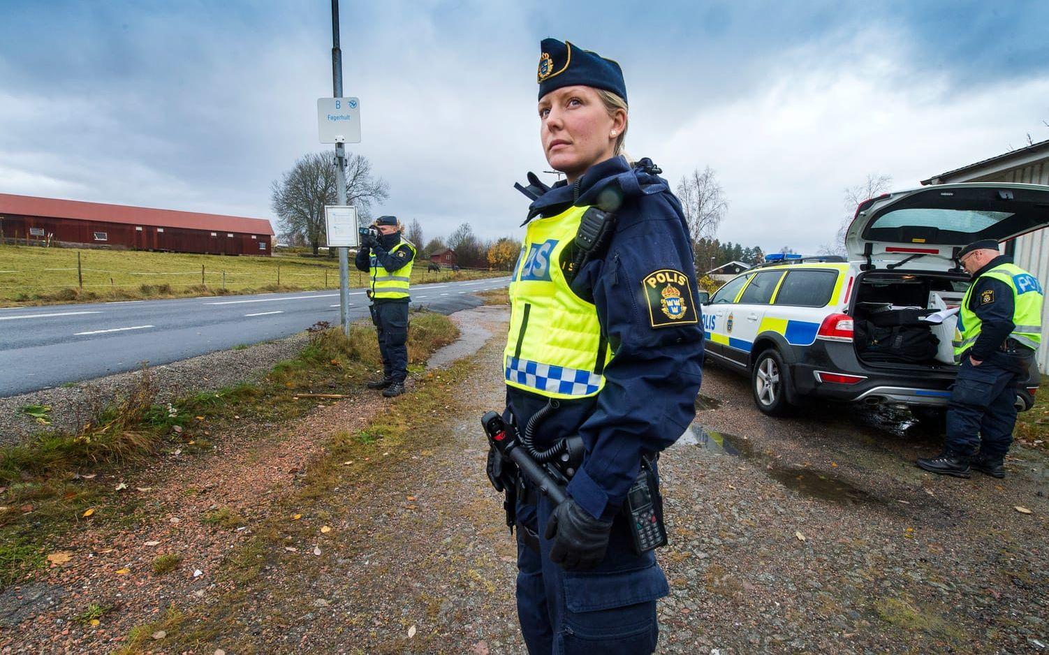 Polisen genomförde en stor trafiksatsning under året. Bild: Lasse Edwartz