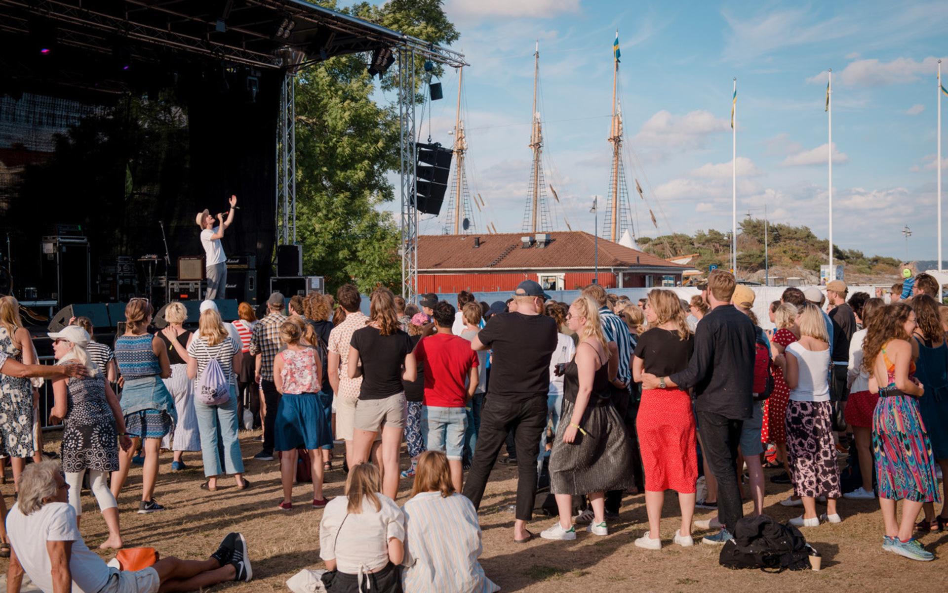 Första året lockade Styrsö Festival omkring 900 besökare till Styrsö Bratten.