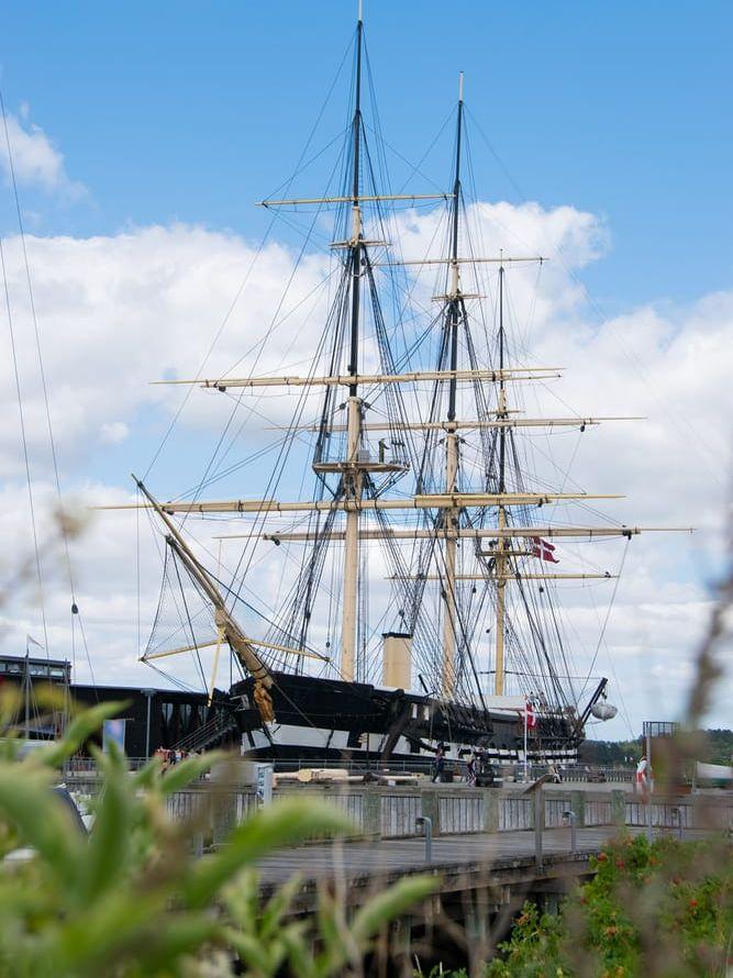 Fregatten Jylland är världens längsta träskepp.