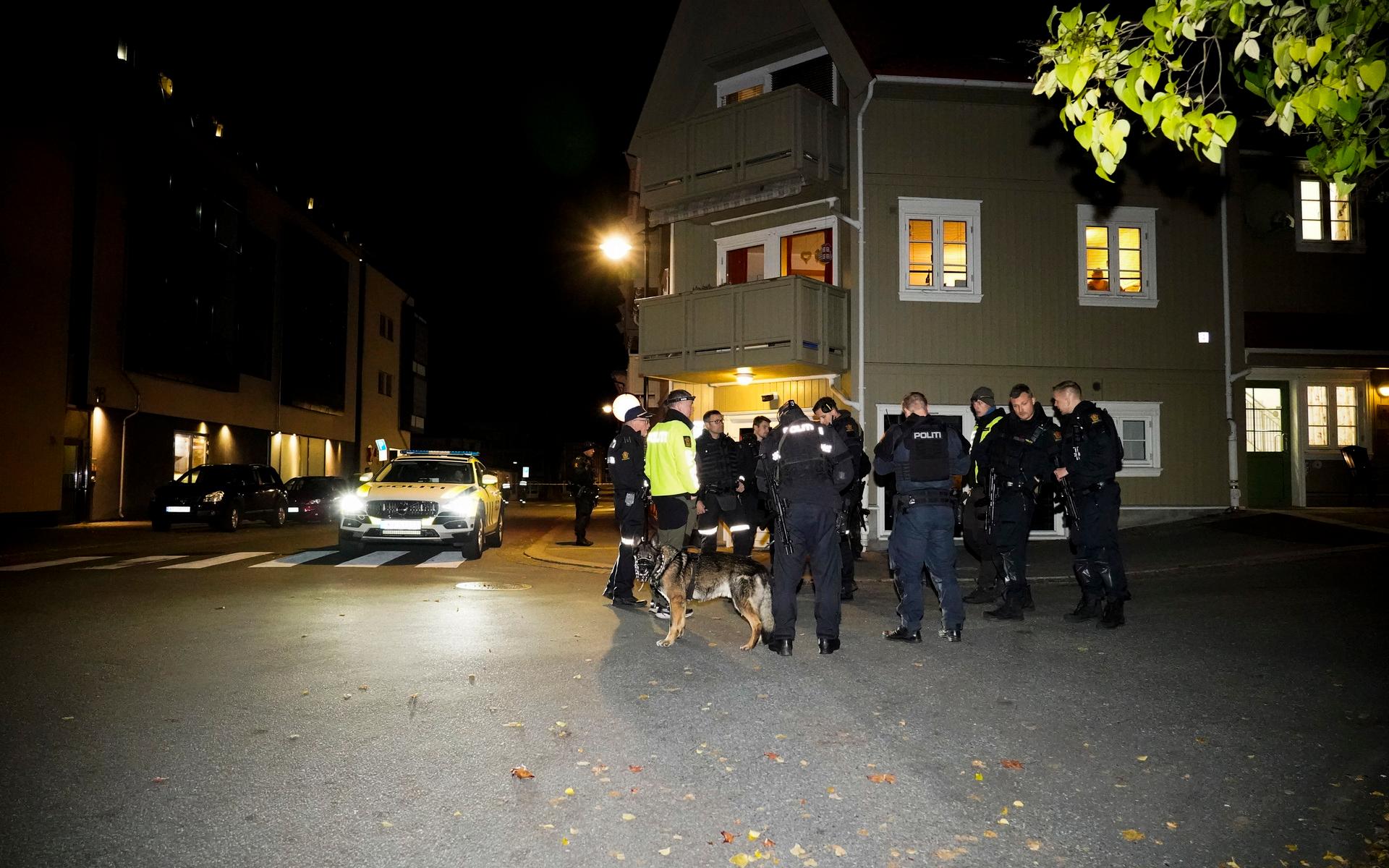 Polis ska ha upprättat en anmälan om händelsen i Kongsberg vid 18-30-tiden på onsdagskvällen.