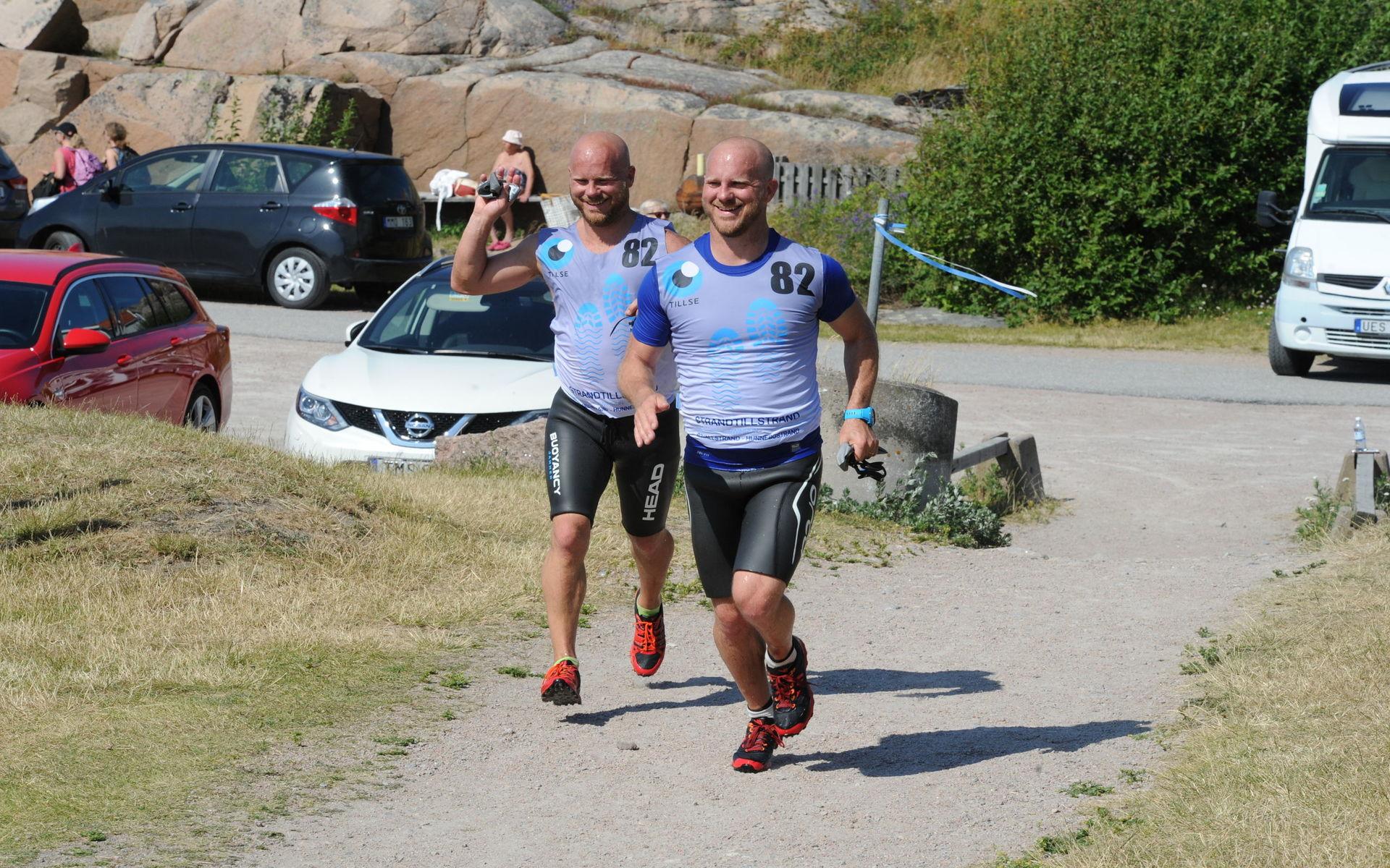 Dalsland Swimrun Team 2 Per Josefsson och Erik Josefsson. 
