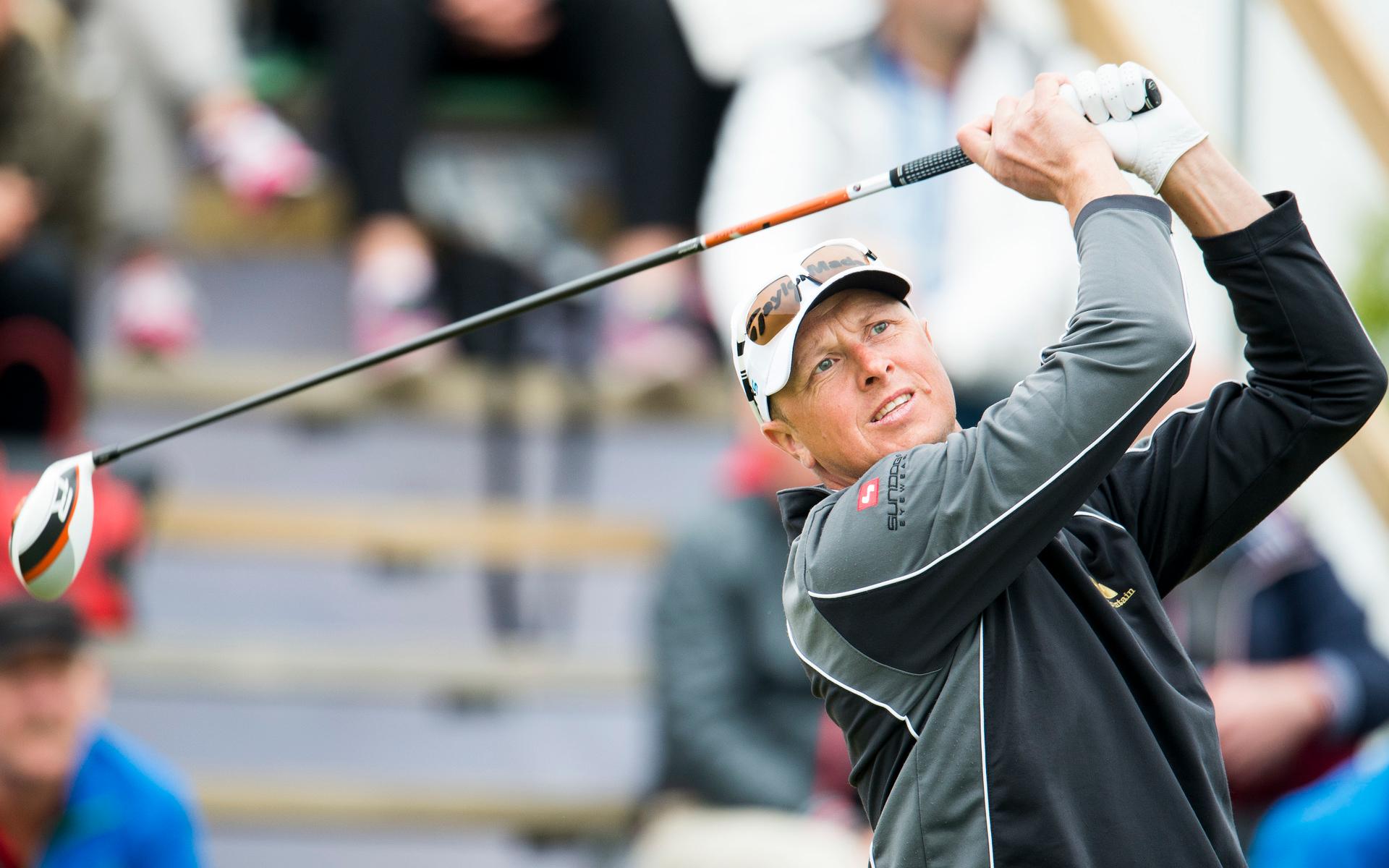 Fredrik Andersson Hed under Nordea Masters 2014.