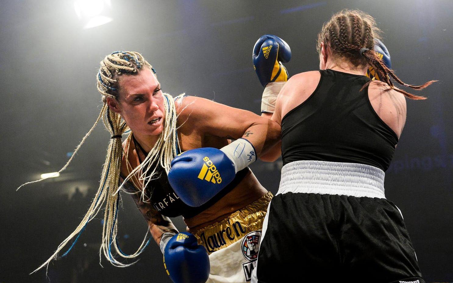 Klar för vals: Boxaren Mikaela Laurén. Bild: TT. 