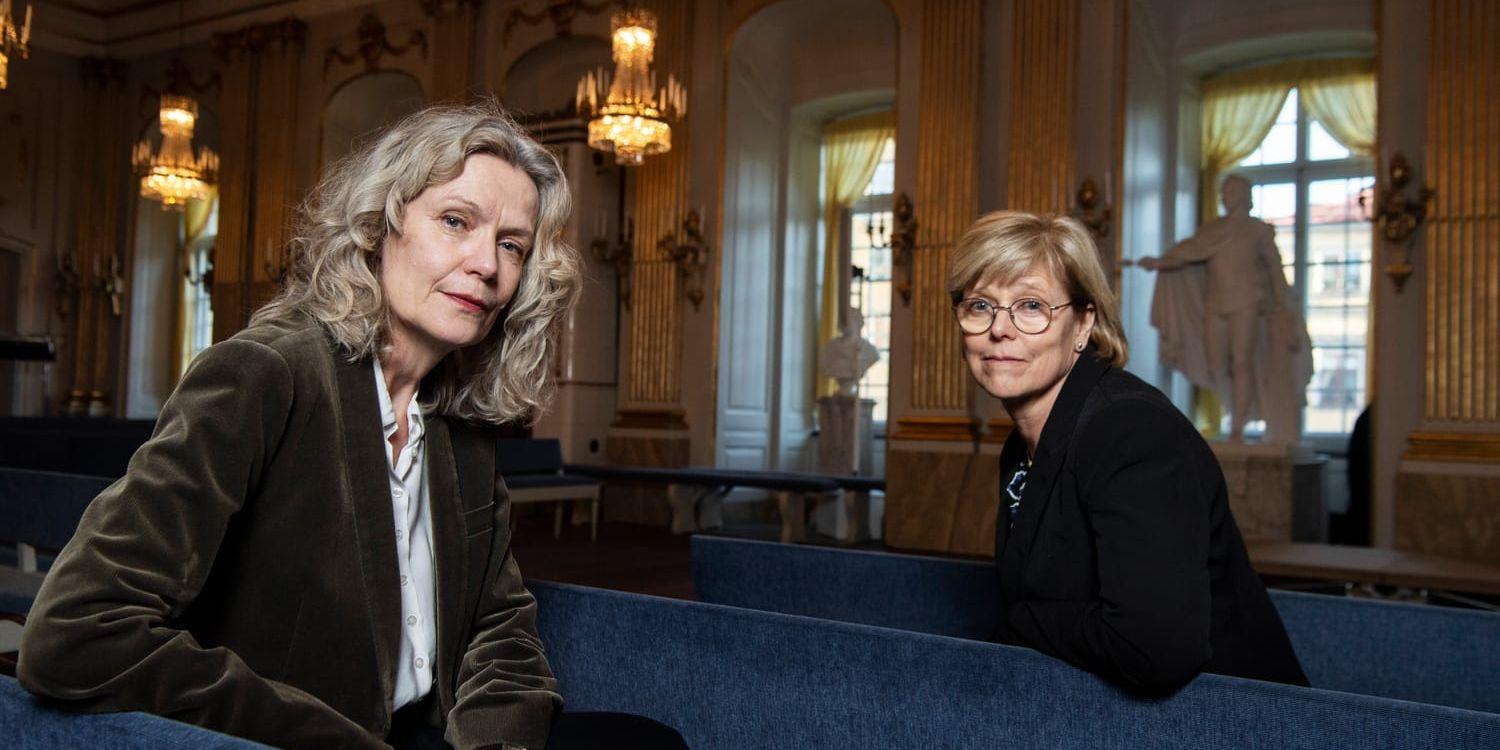 Åsa Wikforss och Ingrid Carlberg har skrivit böcker om 'alternativa fakta' och påverkanskampanjer.