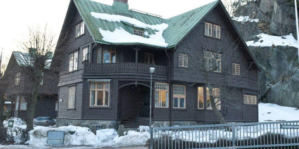 Håkan Fredriksson har skickat in den här bilden av Lindebergska huset.