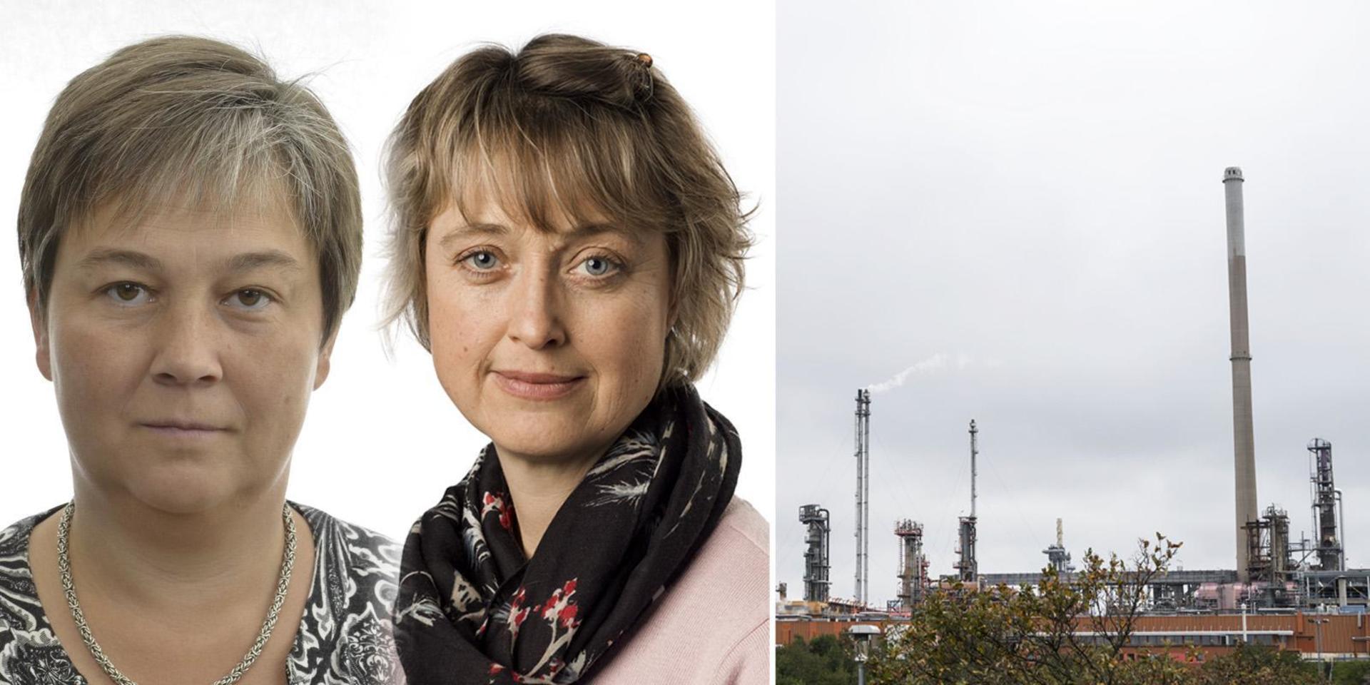 &quot;En utbyggnation av det slag Preem hade tänkt sig hade kraftigt ökat utsläppen av växthusgaser och helt omöjliggjort Sveriges chanser att nå Parisavtalet&quot;, skriver Emma Nohrén och Ulrika Frick från Miljöpartiet.