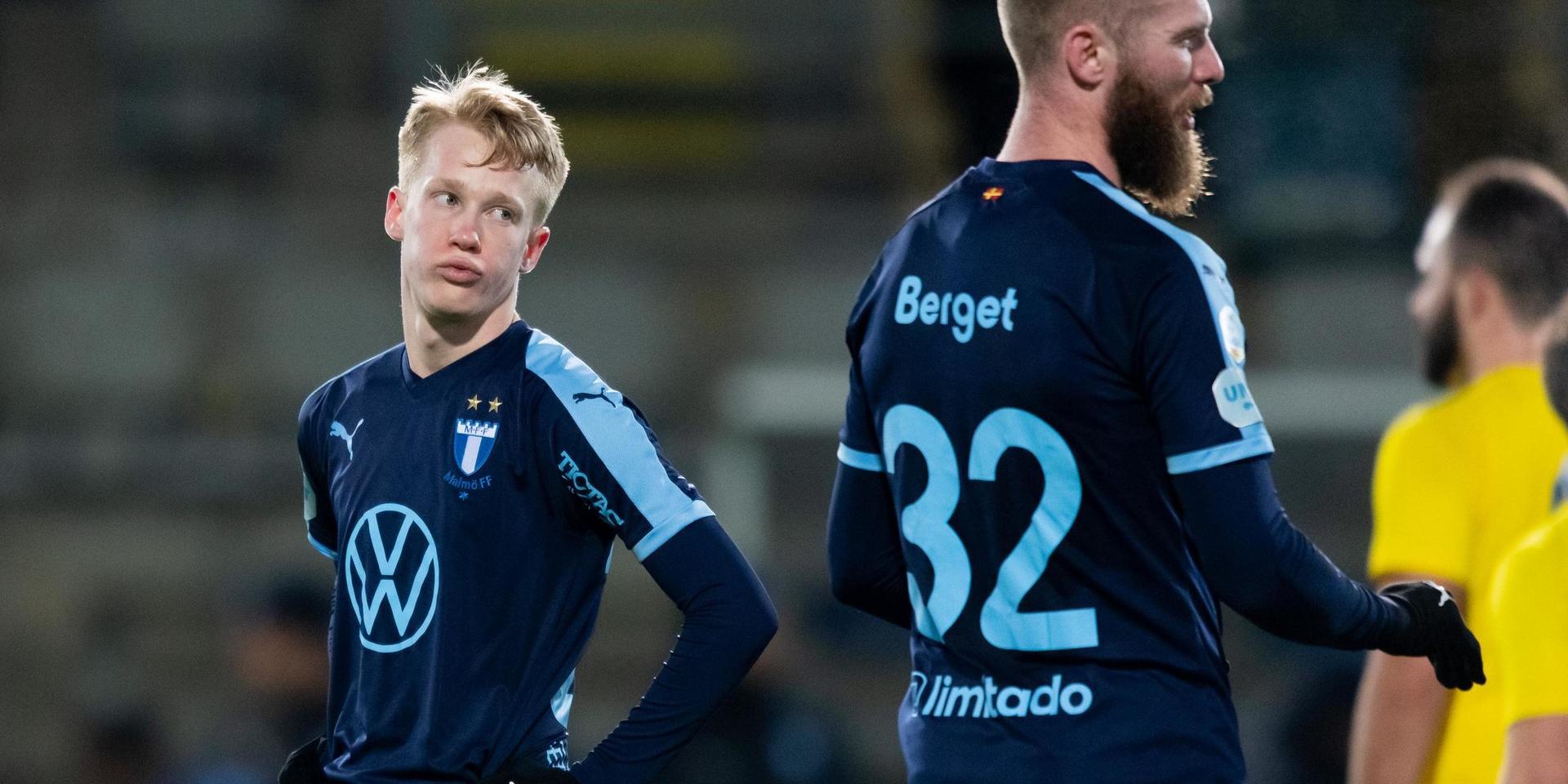 David Edvardsson från Grebbestad fick stort förtroende i Malmö FF under försäsongen. Men en hjärnskakning har hållit honom borta den senaste tiden.