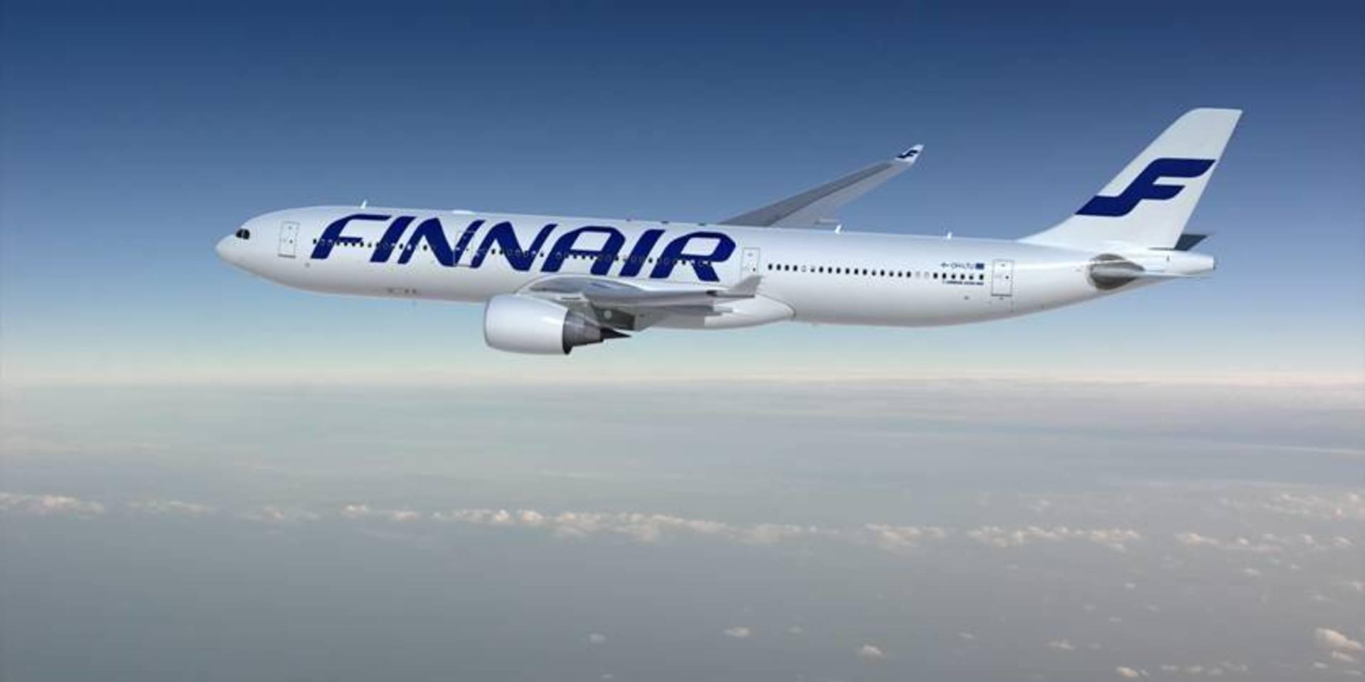 Finnair har påverkats av störningarna i flygtrafiken till och från Hongkong. Arkivbild. 