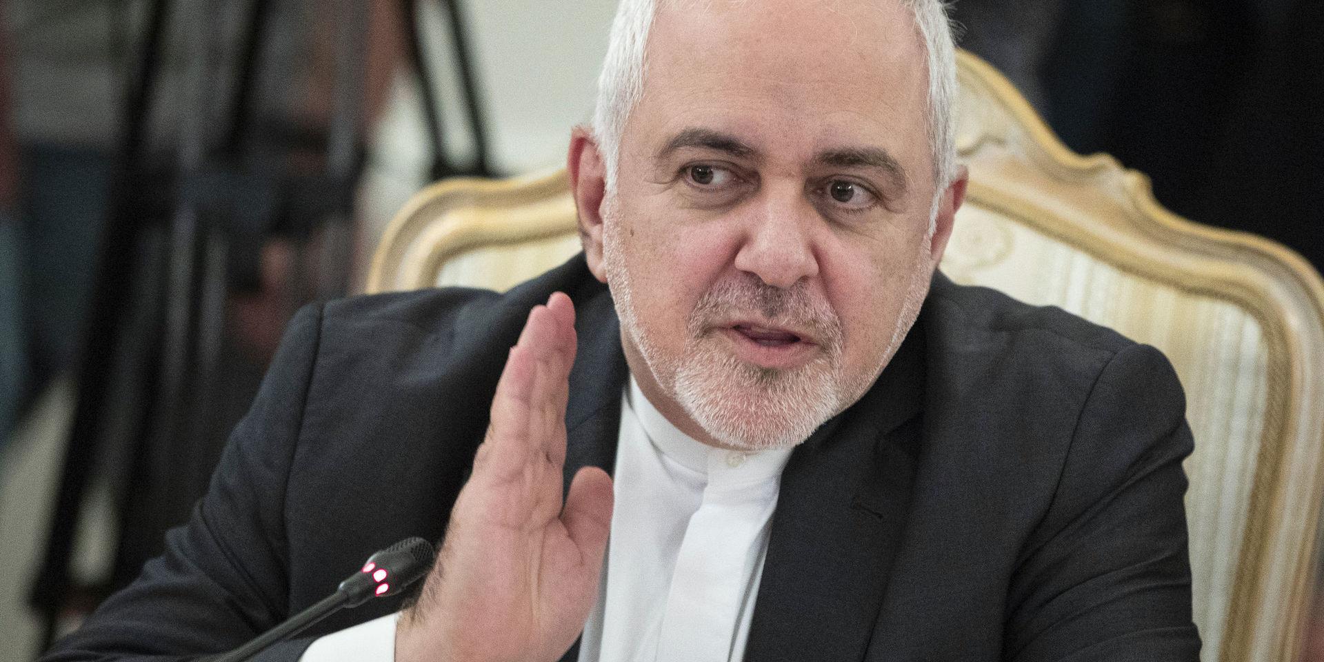 Irans utrikesminister Mohammad Javad Zarif. Arkivbild.