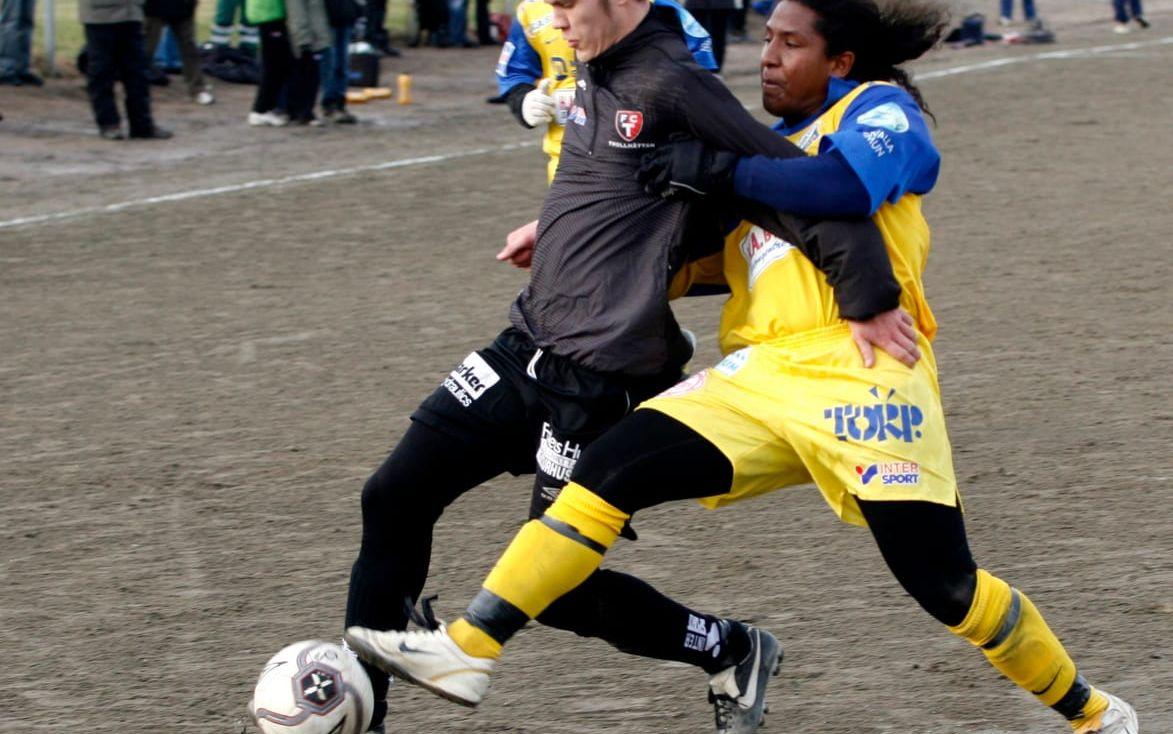 Träningsmatch mot FC Trollhättan 2007. Bild: Svante Pettersson