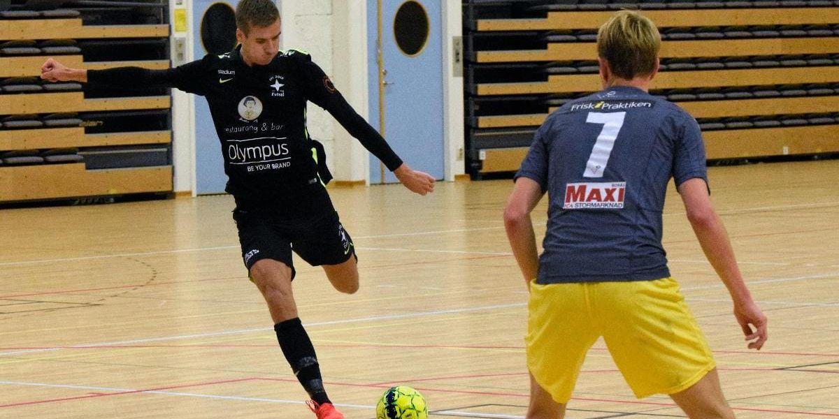 Skottstark. Fredrik Söderqvist gjorde ett mål i premiären och totalt 16 mål i förra årets SFL. På fredagskvällen jagar han nya mål och en vass skytteligaledare i Skövde United.