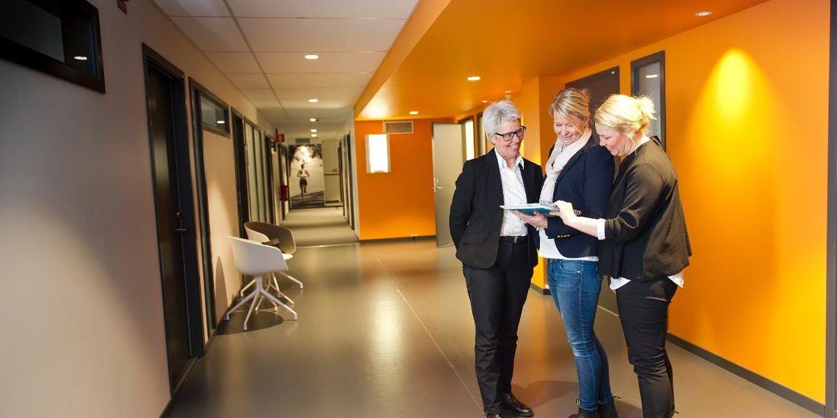 Ann Bjerdén Olsson, Anna Grundén och Åsa Bjerdén driver Hälsobolaget som har chansen att bli Gasellföretag.
