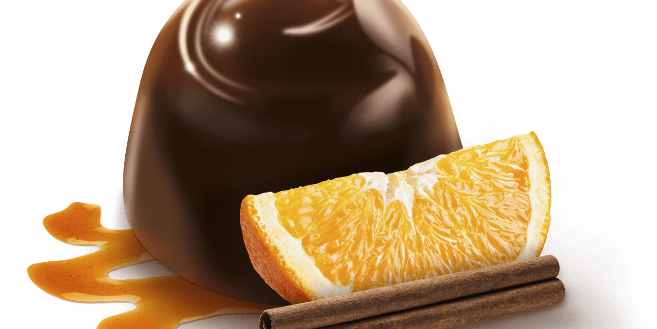 Apelsinkanel är årets nya chokladpralin. 