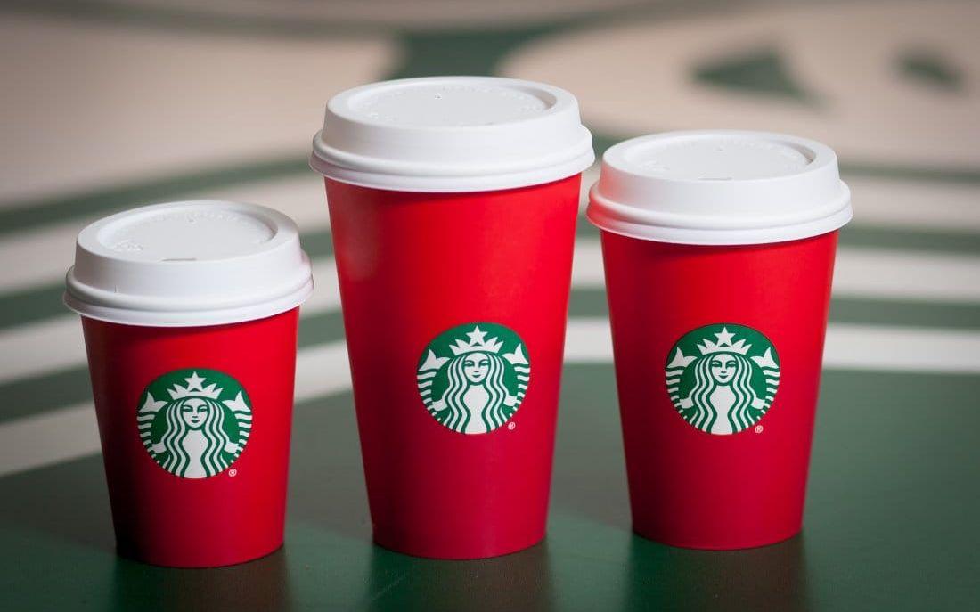 Det är dock inte bara Apple som stöttar Red – även kafékedjan Starbucks har varit med. Bild: Starbucks