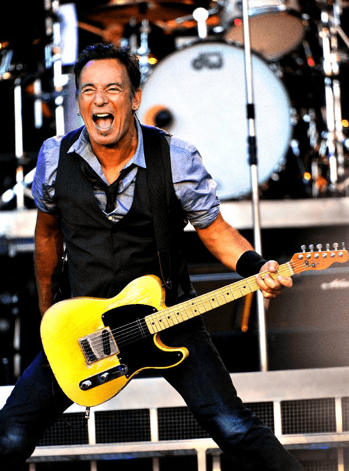 Springsteen och The E Street Band gjorde den första av två konserter på Ullevi på fredagskvällen. Foto: Patrick Sörquist