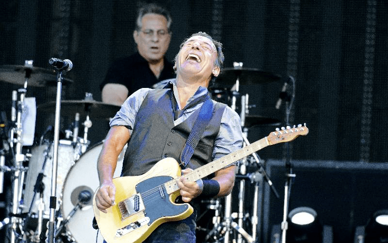 Bruce Springsteen and The E Street band på Ullevi 2012. Foto: Roger Larsson.